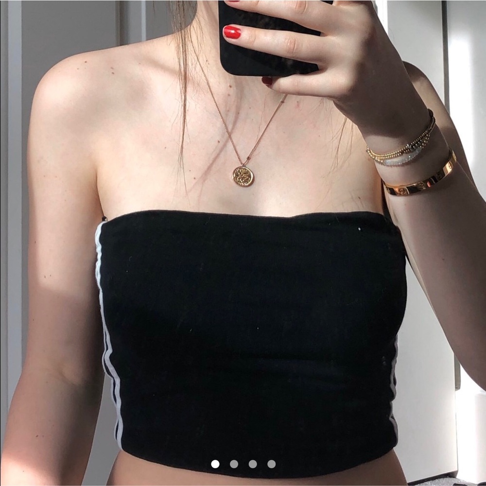 black brandy melville tube top
